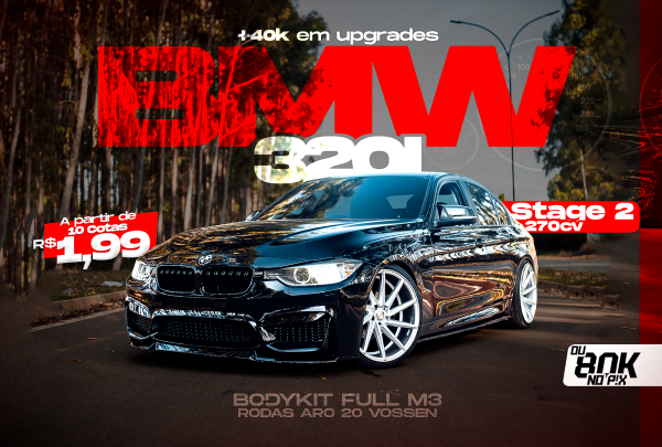 BMW - 320I BODYKIT FULL M3 OU 80 MIL